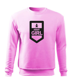 DRAGOWA Army kids' girl sweatshirt, pink