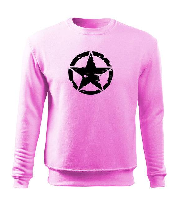 DRAGOWA kinder-Sweatshirt Star, rosa