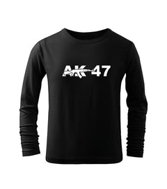 DRAGOWA Kinder-Langarmshirt AK-47, schwarz