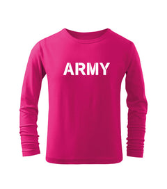 DRAGOWA Kinder-Langarmshirt army, rosa