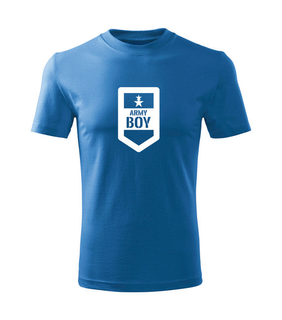 DRAGOWA kinder Kurzarmshirt Army boy, blau