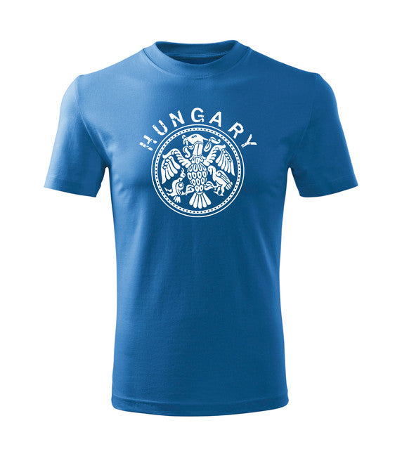 DRAGOWA kinder-Kurzarmshirt Ungarn, blau