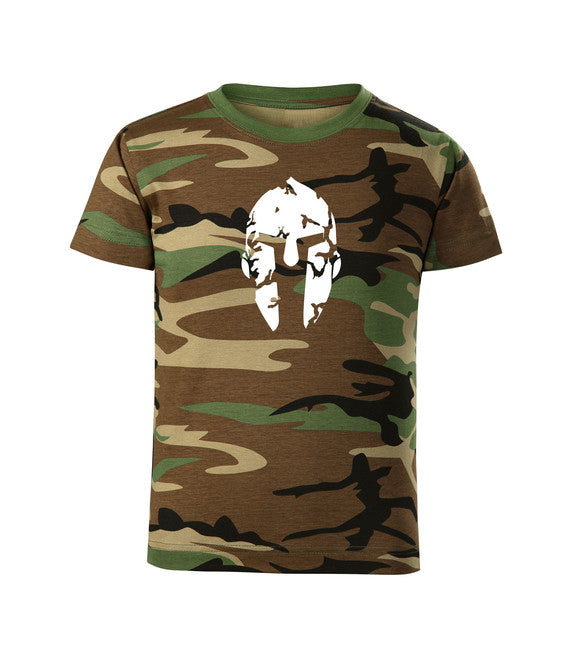 DRAGOWA kinder Kurzarmshirt Spartan, woodland