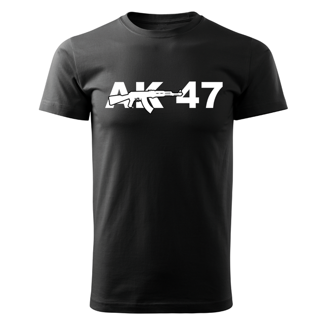 DRAGOWA Ak47 Kurz-T-shirt 160g/m2, schwarz