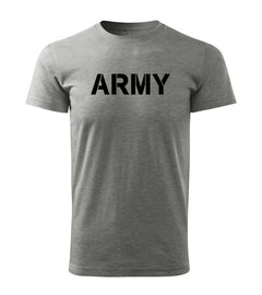 DRAGOWA Kurzarm-T-Shirt army 160 g/m², grau