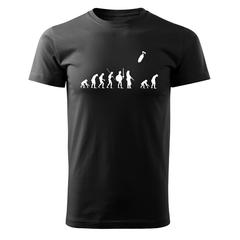 DRAGOWA Kurzarm-T-Shirt Evolution 160 g/m², schwarz