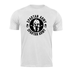 DRAGOWA Kurzarm-T-Shirt Spartan army Archelaos 160 g/m², weiß