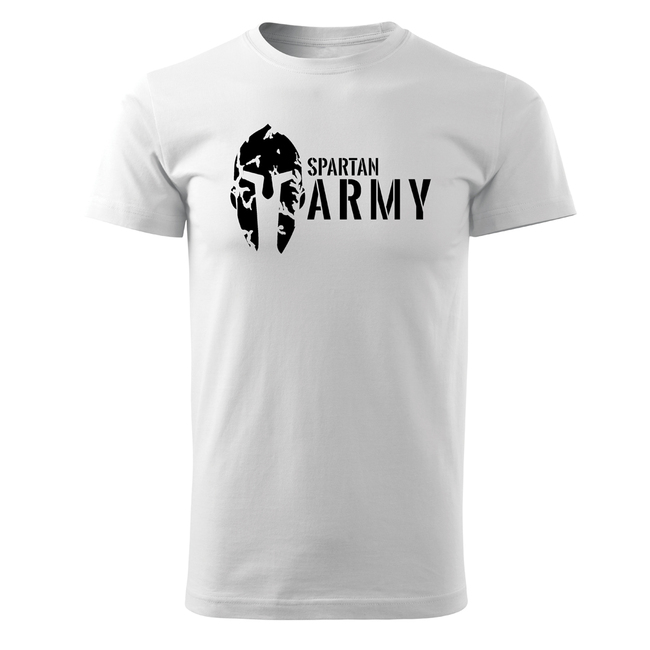 DRAGOWA Spartan army kurz-T-shirt 160g/m2, weiß