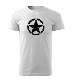 DRAGOWA Kurzarm-T-Shirt star 160 g/m², weiß