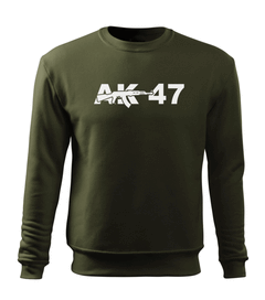 DRAGOWA Herren-Sweatshirt AK-47 300 g/m², oliv