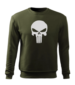 DRAGOWA ανδρικό φούτερ Punisher 300 g/m², λαδί