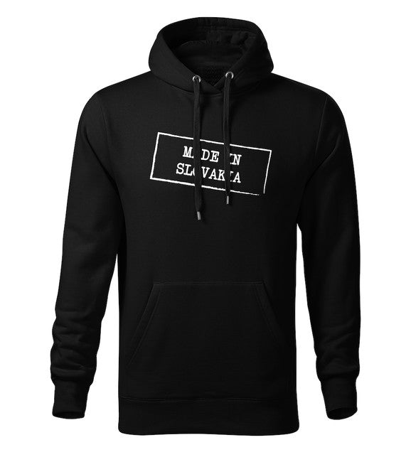 DRAGOWA herren-Kapuzenpullover Hergestellt in der Slowakei, schwarz 320 g/m2