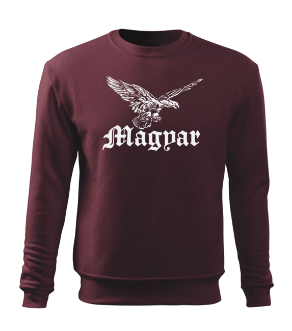 DRAGOWA herren-Sweatshirt Turul, bordeaux 300 g/m2