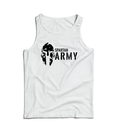 Spartan Army Printed Tank Tops