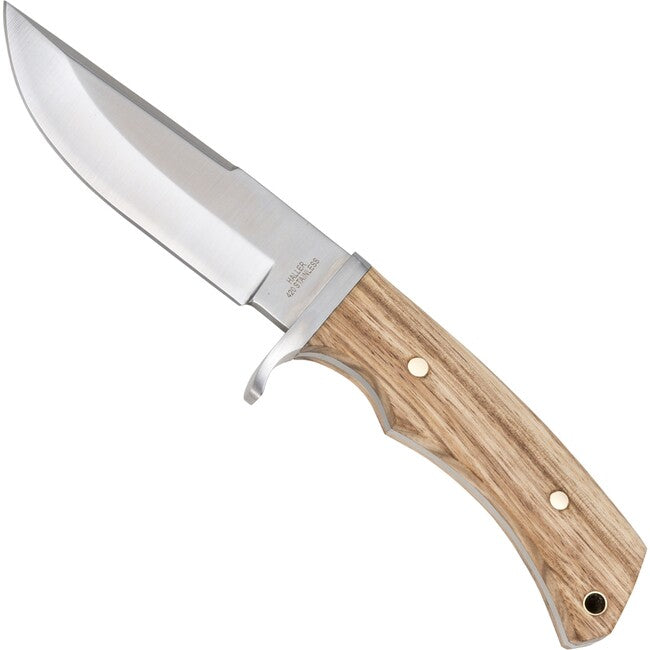 Haller Outdoor Zebraholz-Messer mit feststehender Klinge 42954
