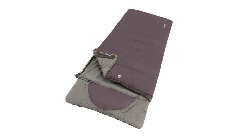 Outwell Contour Schlafsack links, dark purple