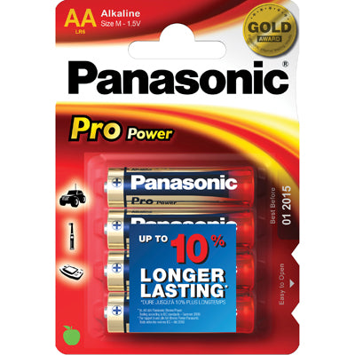 Panasonic Pro Power AA / Mignon Batterie 4 Stück