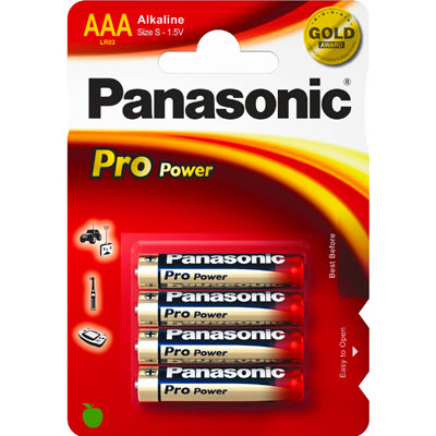 Panasonic Pro Power AAA/Micro 4 Stück Batterie
