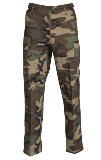 Mil-Tec RANGER US BDU Hose Woodland Tarnmuster