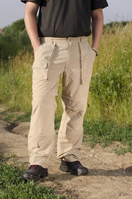 Fox Hose Multifunktional z mikrovlakna khaki