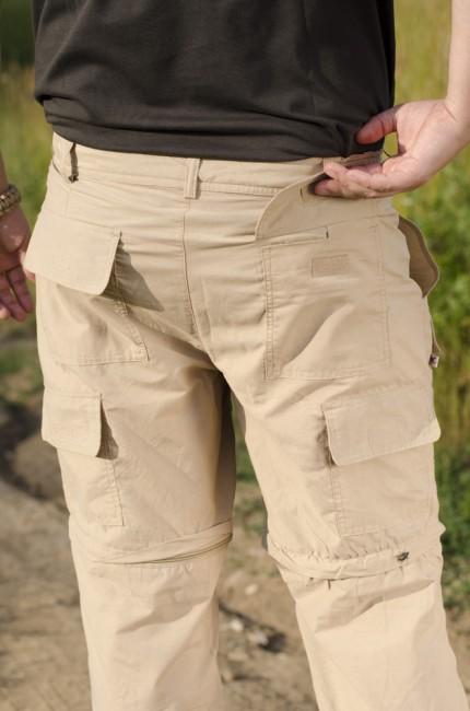 Fox Hose Multifunktional z mikrovlakna khaki