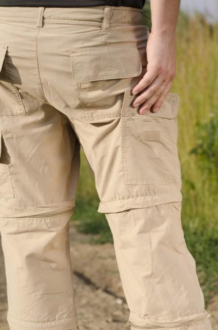 Fox Hose Multifunktional z mikrovlakna khaki
