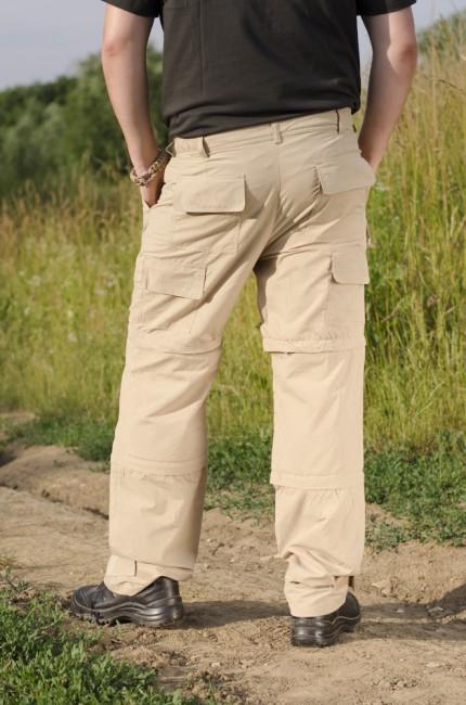 Fox Hose Multifunktional z mikrovlakna khaki