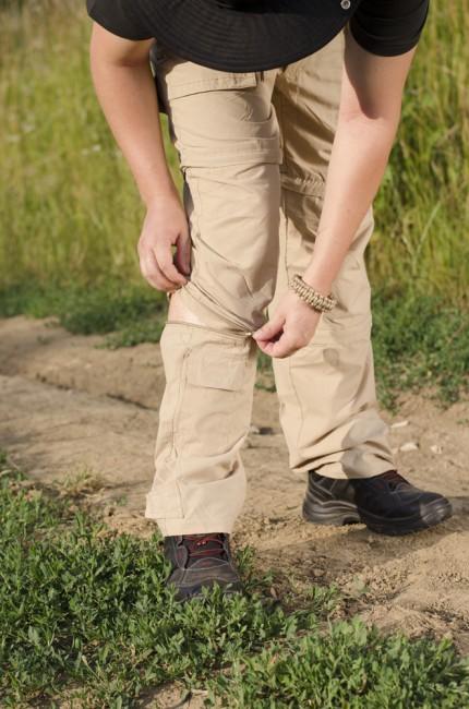 Fox Hose Multifunktional z mikrovlakna khaki