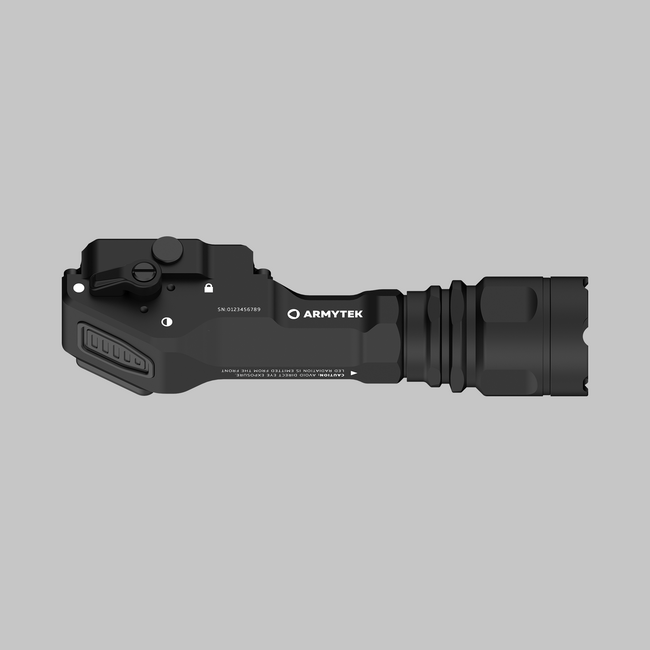 Armytek Parma C2 Pro kompakte wiederaufladbare waffenlampe 1500lm