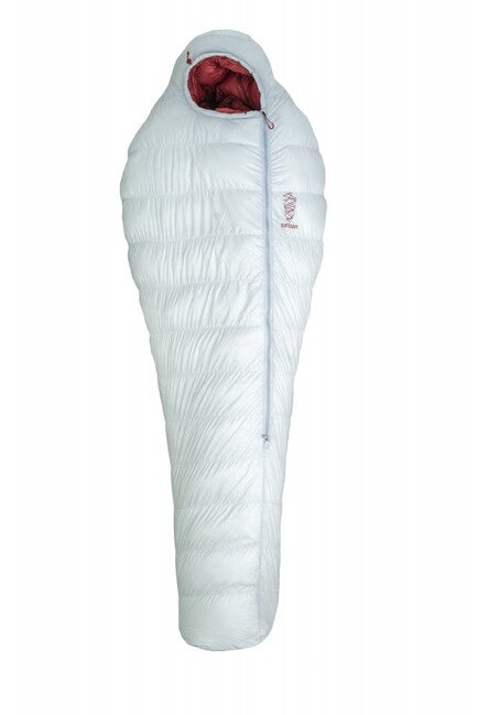 Patizon G1100 S Winterschlafsack Links Silber/Rot