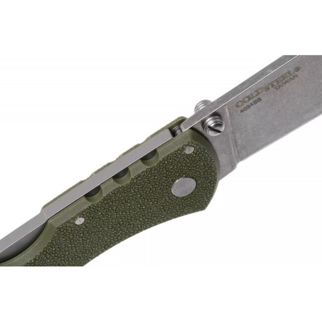 Cold Steel Range Boss closing knife od grüner griff