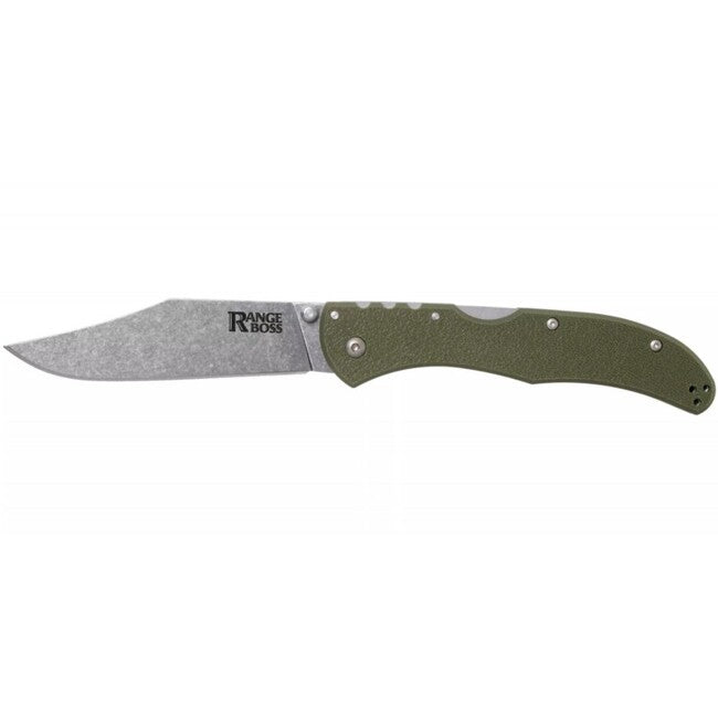 Cold Steel Range Boss closing knife od grüner griff