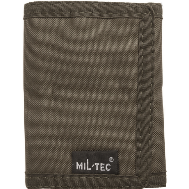 Mil-Tec Geldbörse mit Klettverschluss, oliv