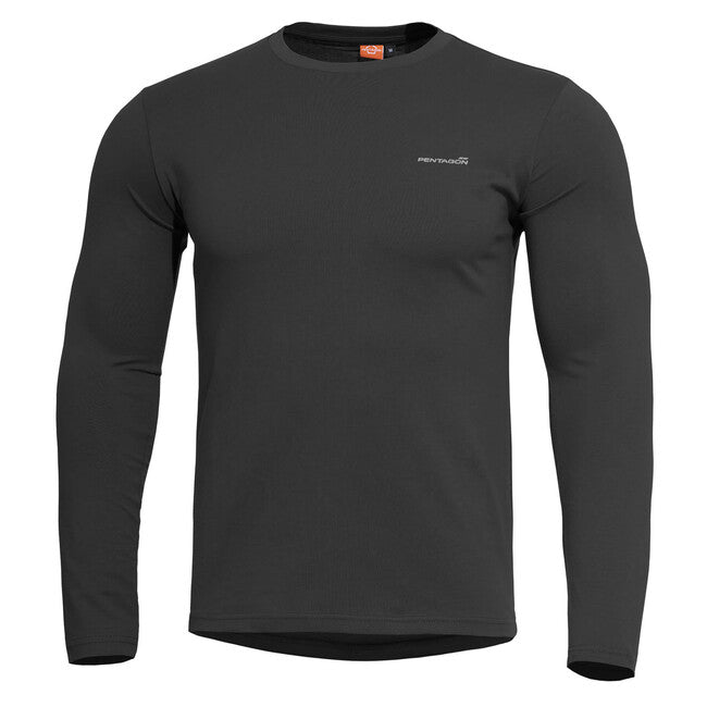 Pentagon T-Shirt Langarm Ageron 2.0, schwarz