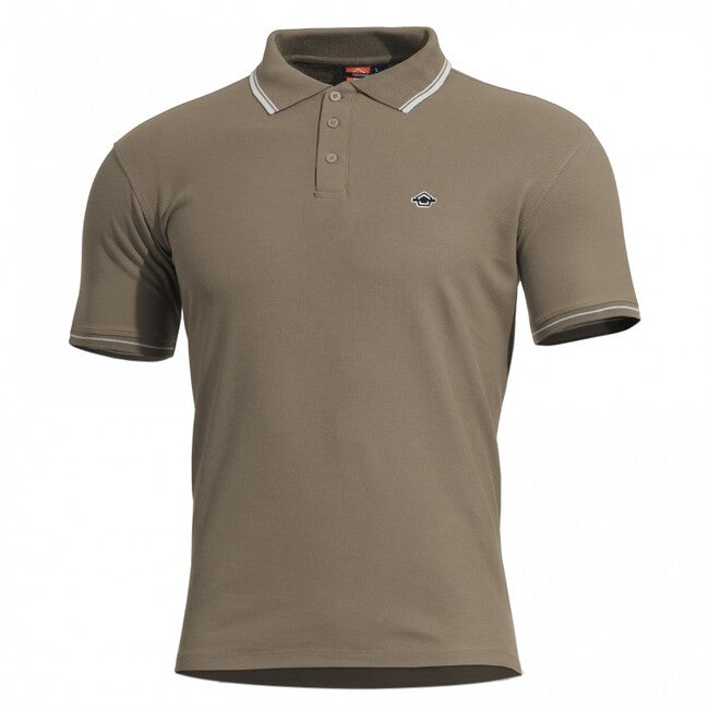 Pentagon Poloshirt Aniketos, tan brown