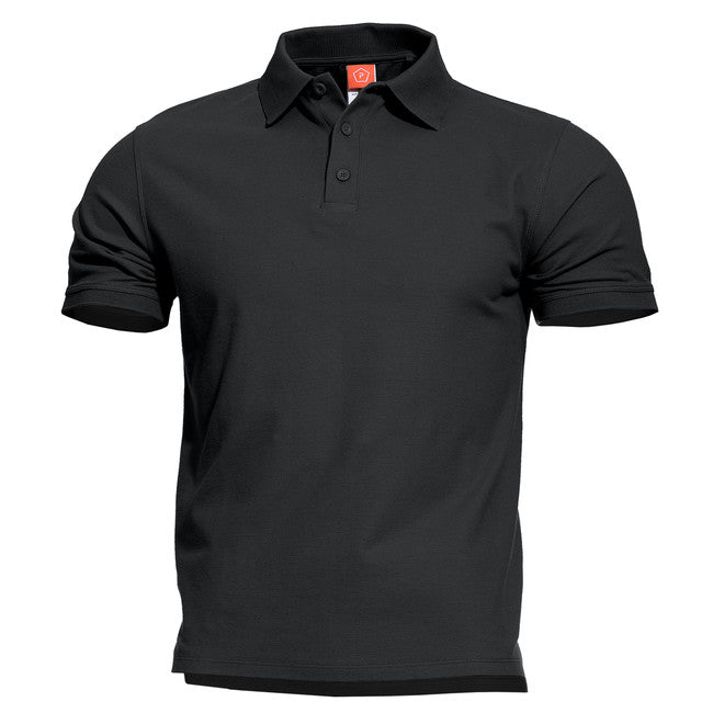 Pentagon Poloshirt Aniketos, schwarz