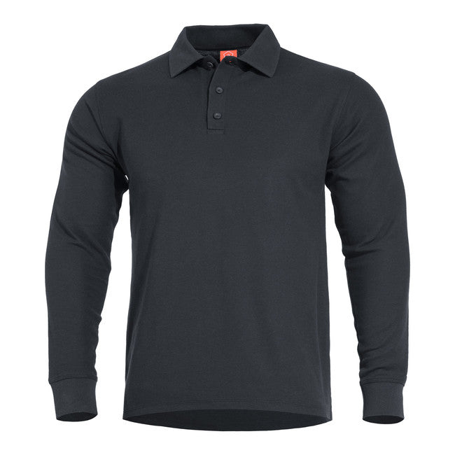 Pentagon T-Shirt Langarm Aniketos, schwarz