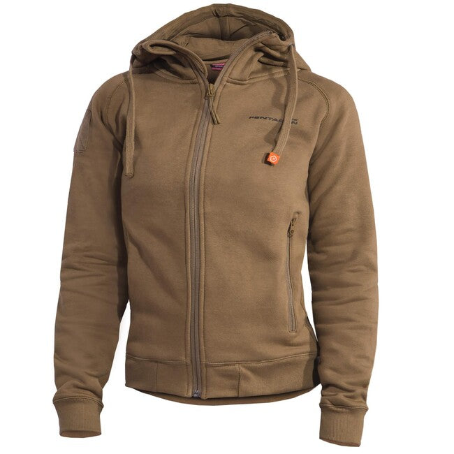 Pentagon Damen- Sweatshirt so zipsom Aphrodite, coyote