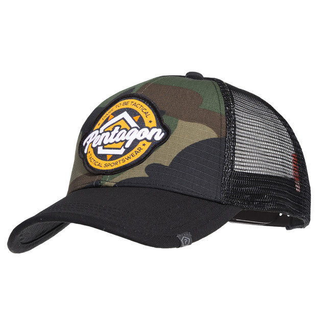 Pentagon Cap Era Dare To Be Tactical, woodland