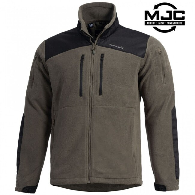 Pentagon Fleece- Jacke Nestor Tactical, dunkelgrau