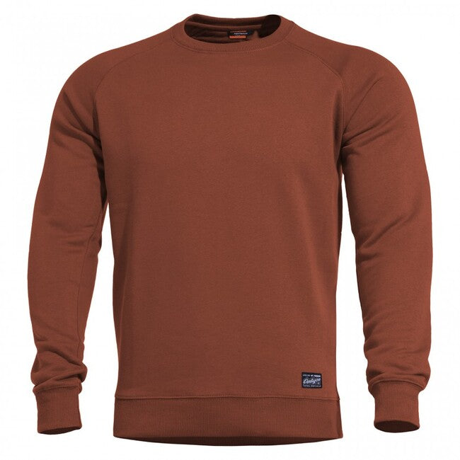 Pentagon Pullover Hawk, maroon red