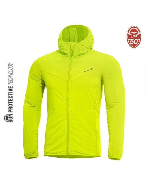 Pentagon Jacke Helios Sun SPF +50, fluo yellow