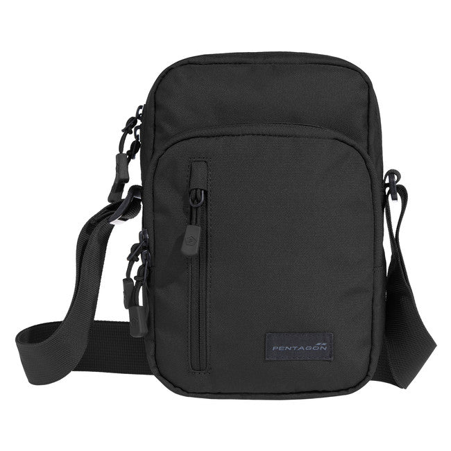 Pentagon Tasche cez rameno Kleos Messenger, schwarz
