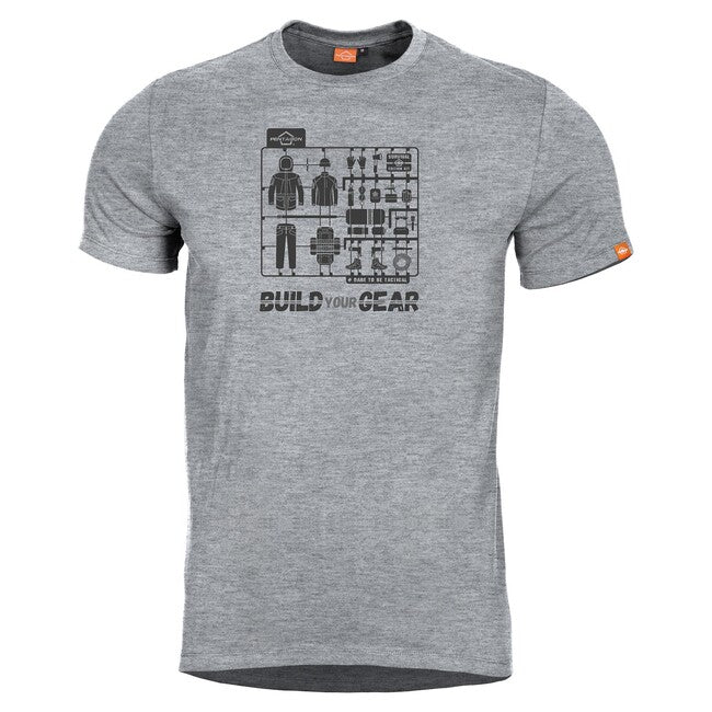 Pentagon kurz T-Shirt Ageron, melange