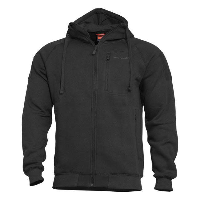 Pentagon Kapuzenpullover Leonidas 2.0, schwarz