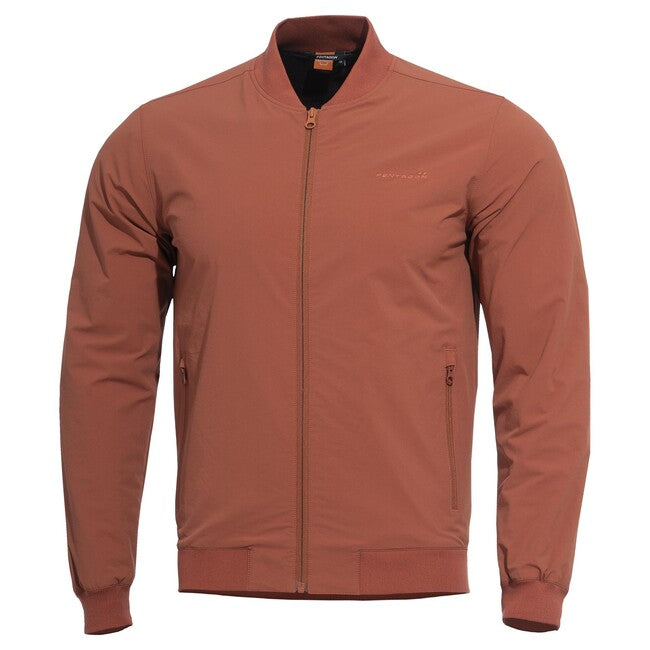 Pentagon Fliegerjacke M.und.P5, maroon red
