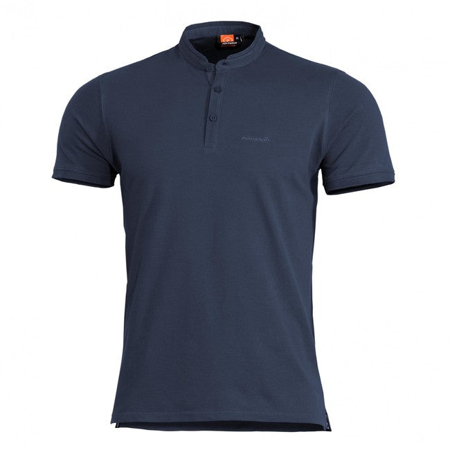 Pentagon T-Shirt Henley, navy blue