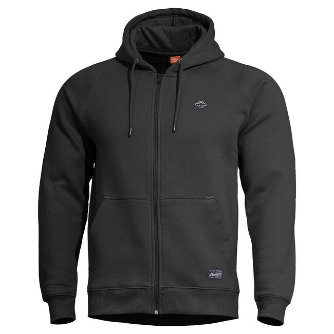 Pentagon Sweatshirt na zips Phaeton, schwarz