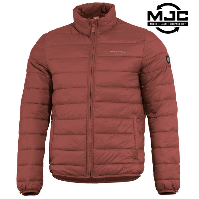 Pentagon Herren- Übergangs- Jacke Nucleus, rot