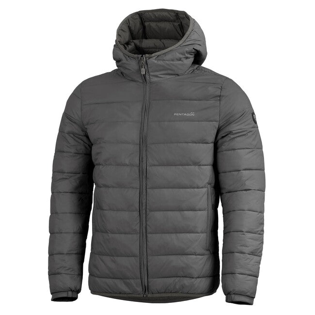 Pentagon Aurora 2.0 herrenjacke mit Kapuze, cinder grey
